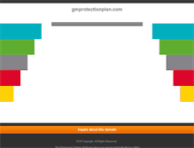 Tablet Screenshot of gmprotectionplan.com